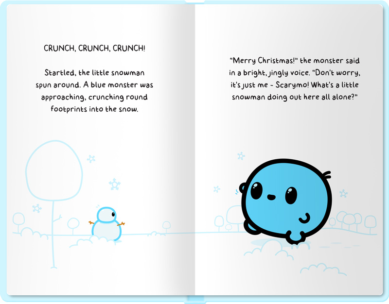 Scarymo and the Little Lost Snowman